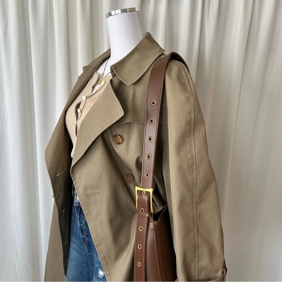 Vintage 1970s Forecaster of Boston Trench Coat size 13/14. - Picture 3 of 16